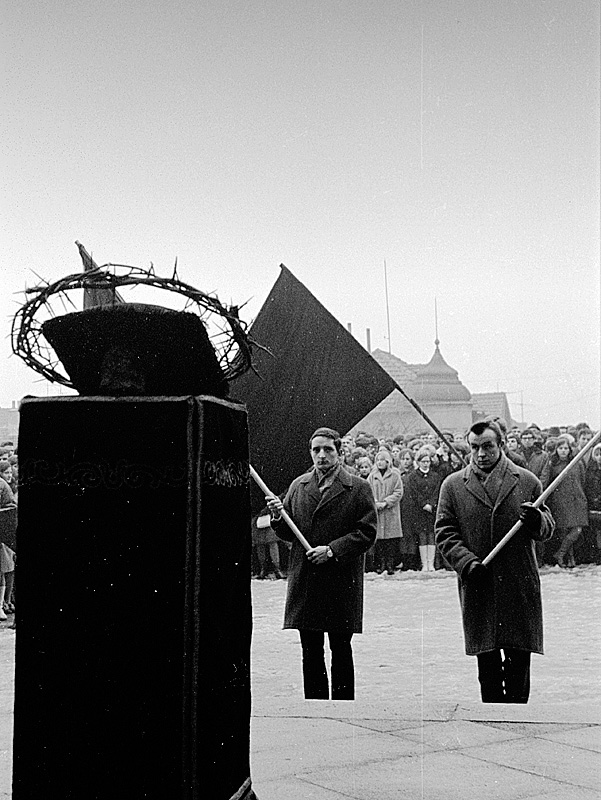 Tryzna za Jana Palacha, Kounicovy koleje 1969
