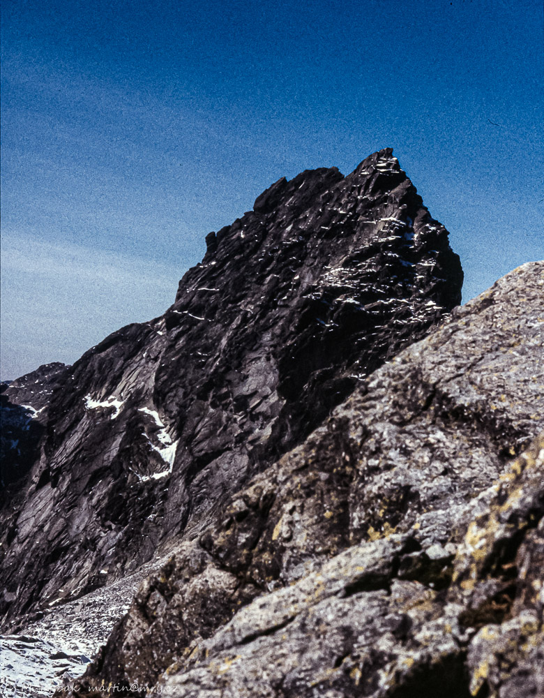 V. Tatry září 1987. Výstup na Zápodný Gerlach