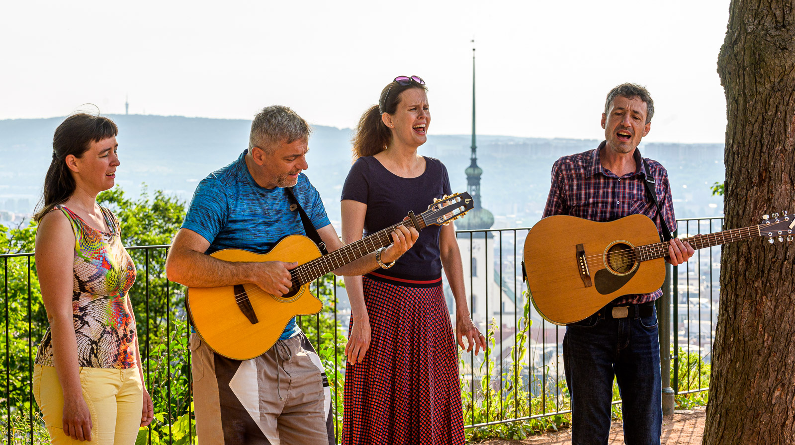 Ranní koncert skupiny Svítání. na Špilberku - letní slunovrat